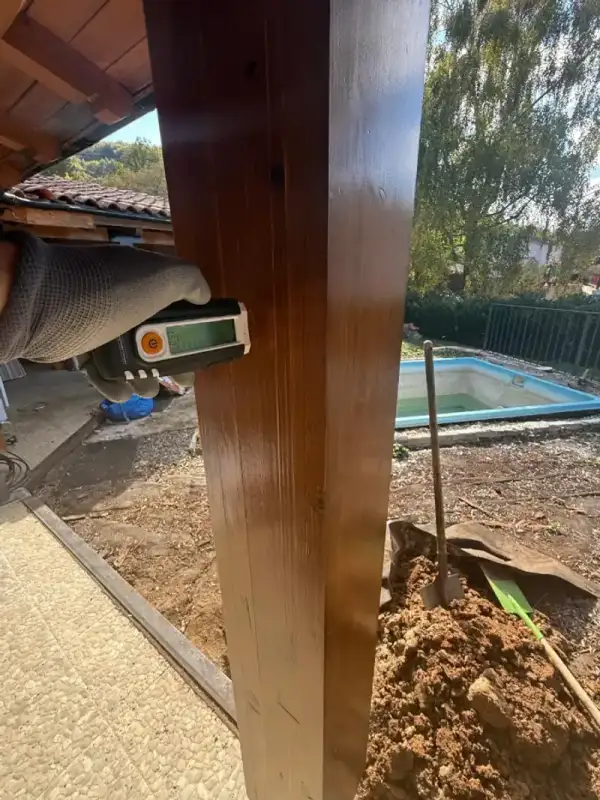 Exemple de zones attaquées avant intervention